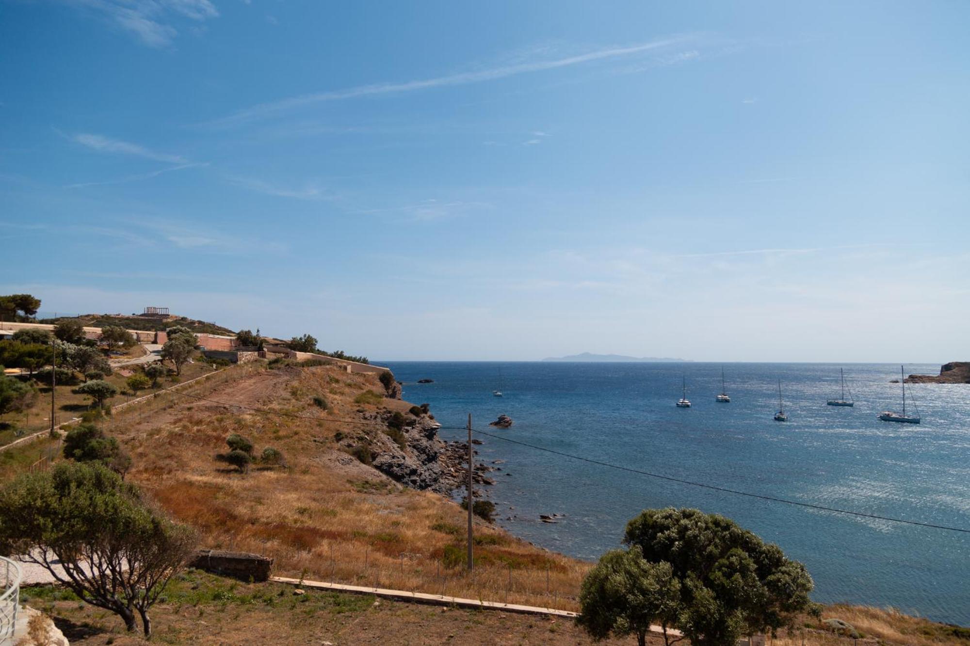 Poseidon Apartments And Villas By The Sea Sounion Esterno foto